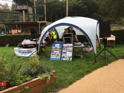 Outside Broadcast from Haigh Woodland Park